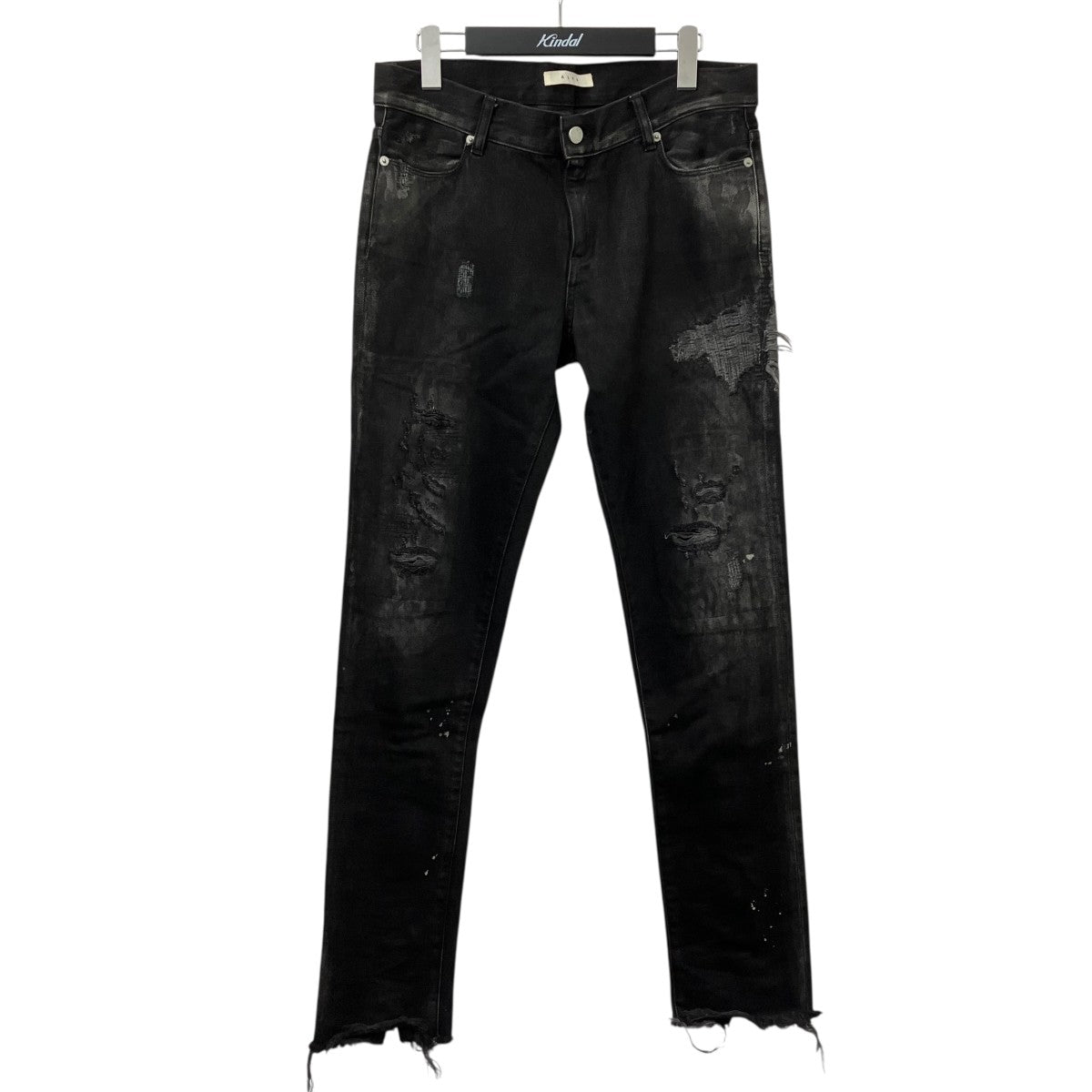 ALYX クラッシュ加工 裾ジップデニムパンツ912422 古着・中古-1枚目のアイテム画像