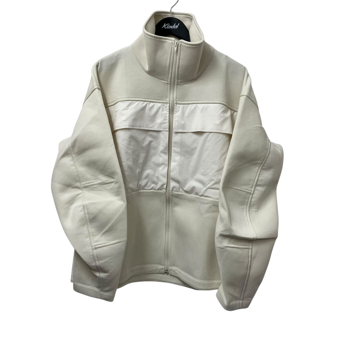 D-VEC(ディーベック) ダブルニット ハイネック ジップアップ