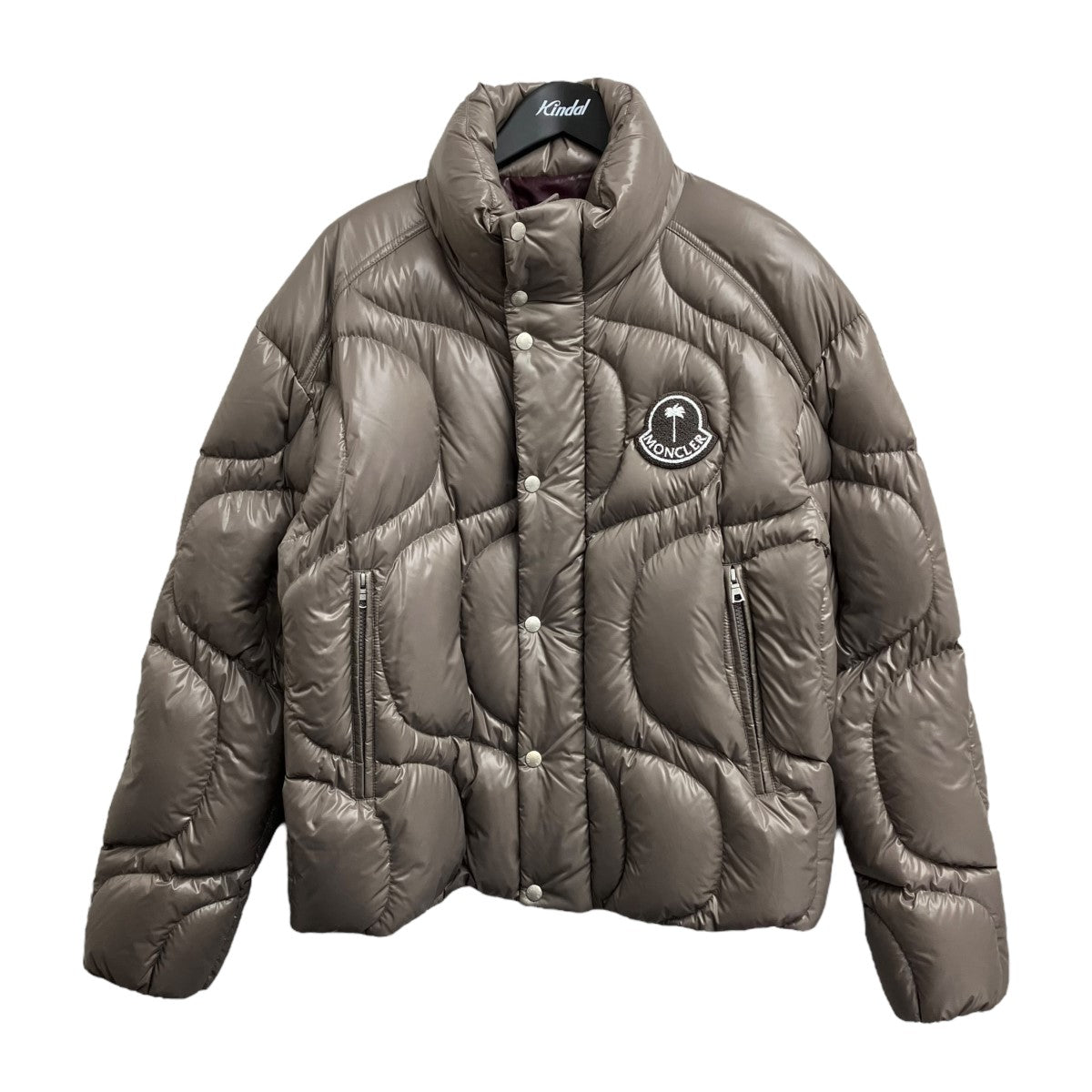 MONCLER×Palm Angels HAUNANIダウンジャケット ブラウン サイズ MONCLER×Palm Angels HAUNANIダウンジャケット ブラウン サイズ