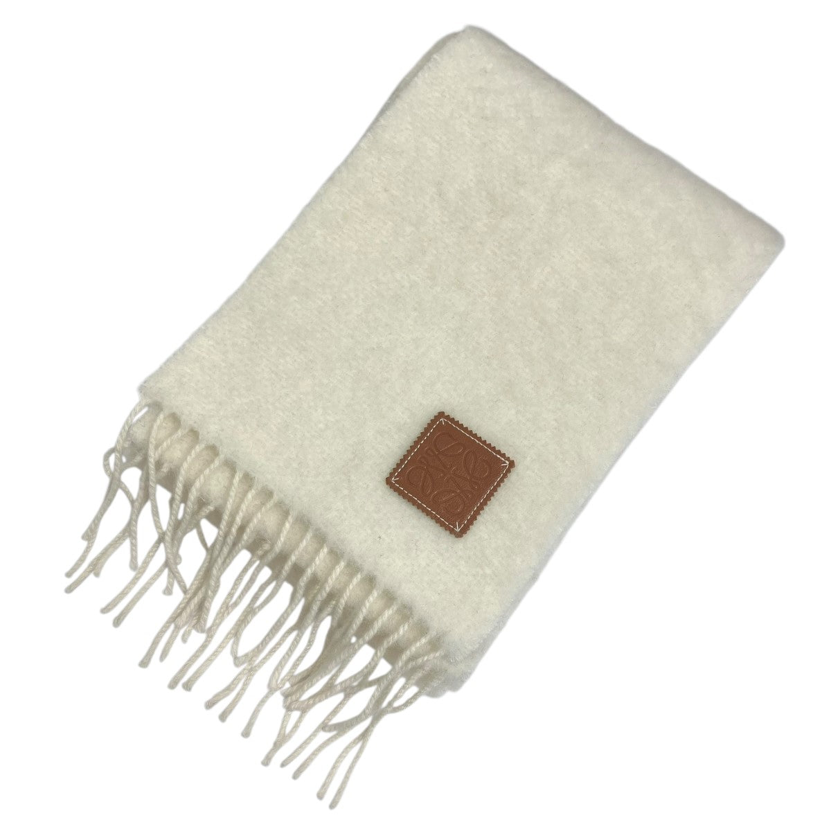 LOEWE ホワイト マフラー LOEWE(ロエベ) マフラー ホワイト｜【公式】カインドオルオンライン