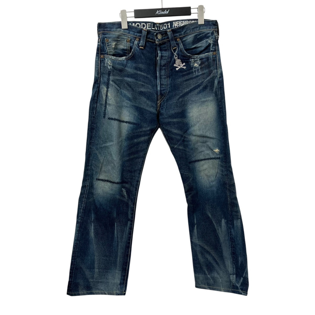 LEVI'S×NEIGHBORHOOD デニムパンツ47501 47501 インディゴ サイズ 36