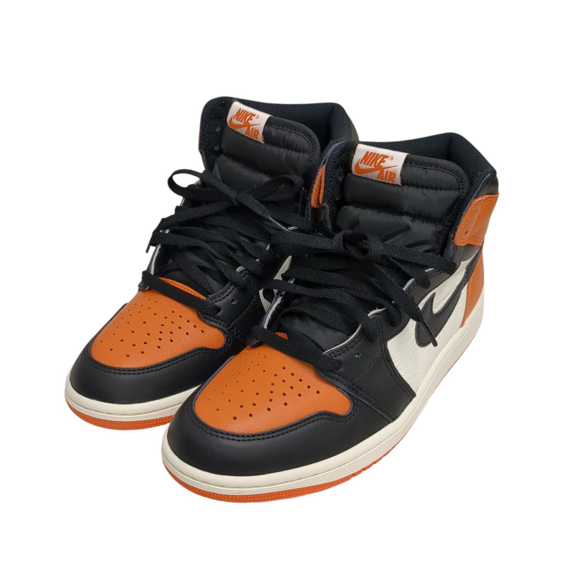 NIKE(ナイキ) スニーカーDZ5485-008 DZ5485-008 ブラック×オレンジ