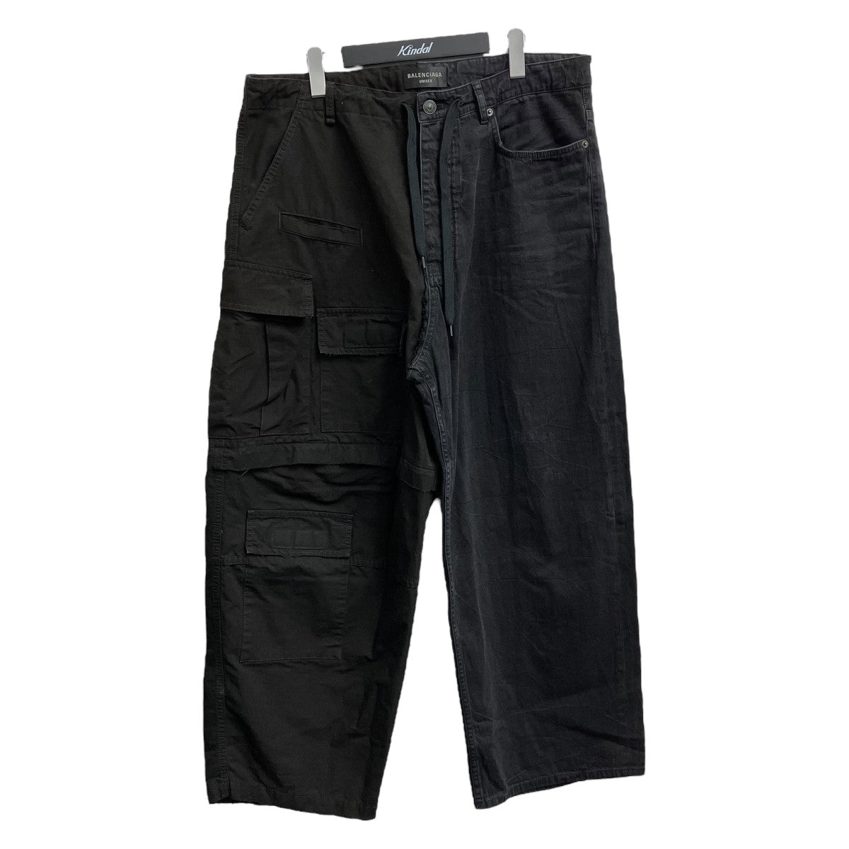BALENCIAGA HYBRID BAGGY PANTSパンツ786645 786645 ブラック サイズ 