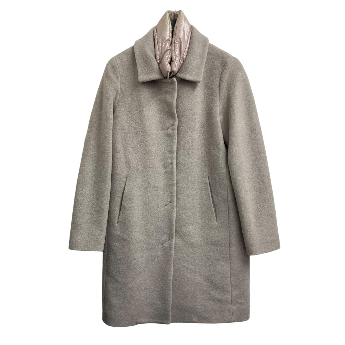 HERNO（ヘルノ）チェスターコート 42 HERNO(ヘルノ) チェスターコート ベージュ サイズ 42｜【公式