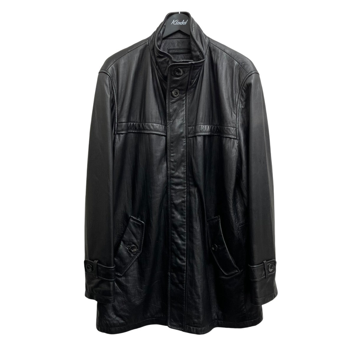 【BALMAIN】レザージャケット 羊革 ブラック Mサイズ Balmain バルマン レザー コート