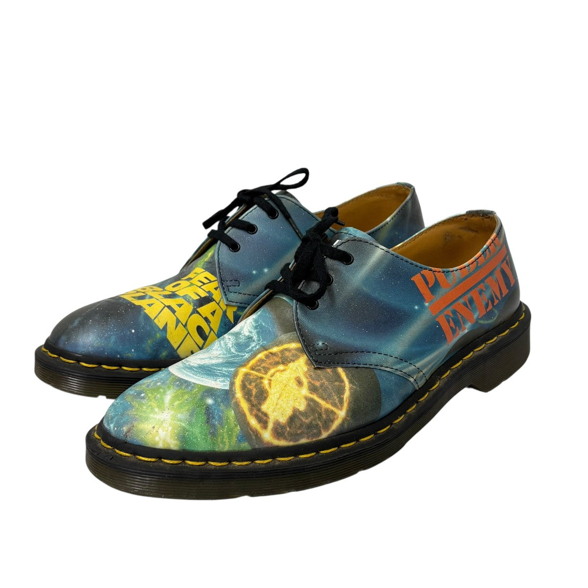 靴 undercover supreme Dr.Martens UK8 Supreme×Dr．Martens×UNDERCOVER シューズ ブルー サイズ 44｜【公式