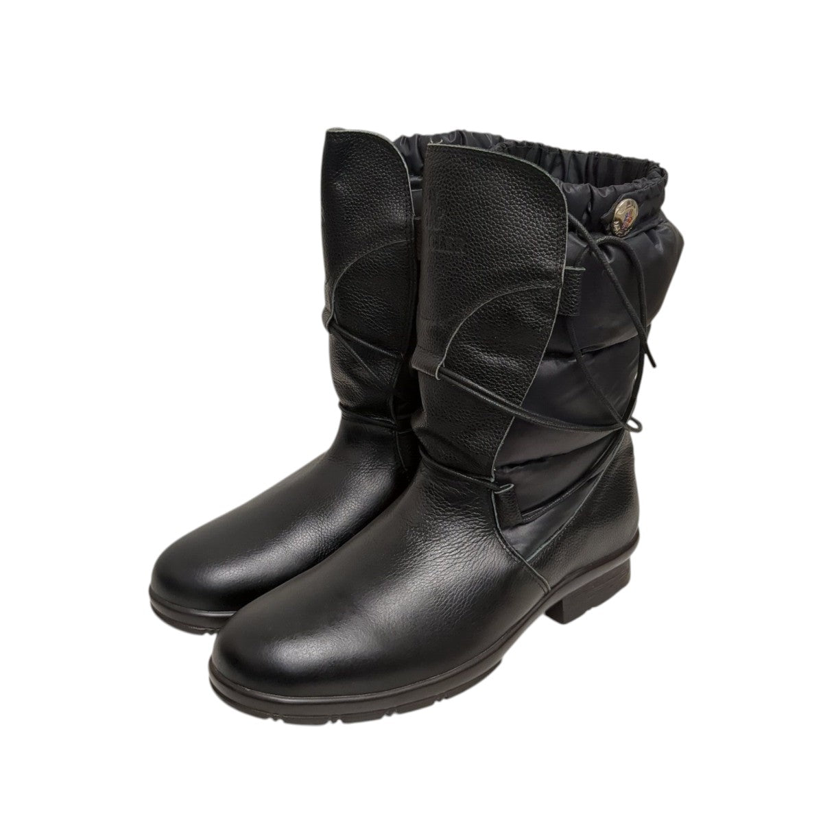 moncler ダウンブーツ　美品　破格(訳あり) MONCLER(モンクレール) ブーツ ブラック サイズ 41｜【公式】カインド