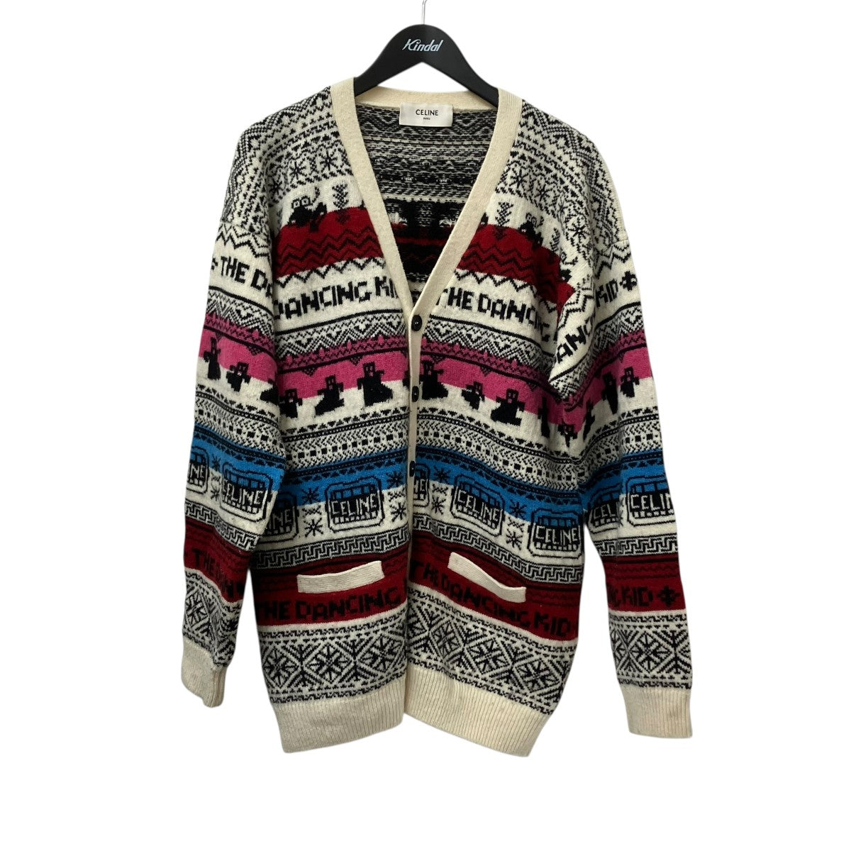 CELINE(セリーヌ) カーディガン2A08L715M 2A08L715M マルチカラー