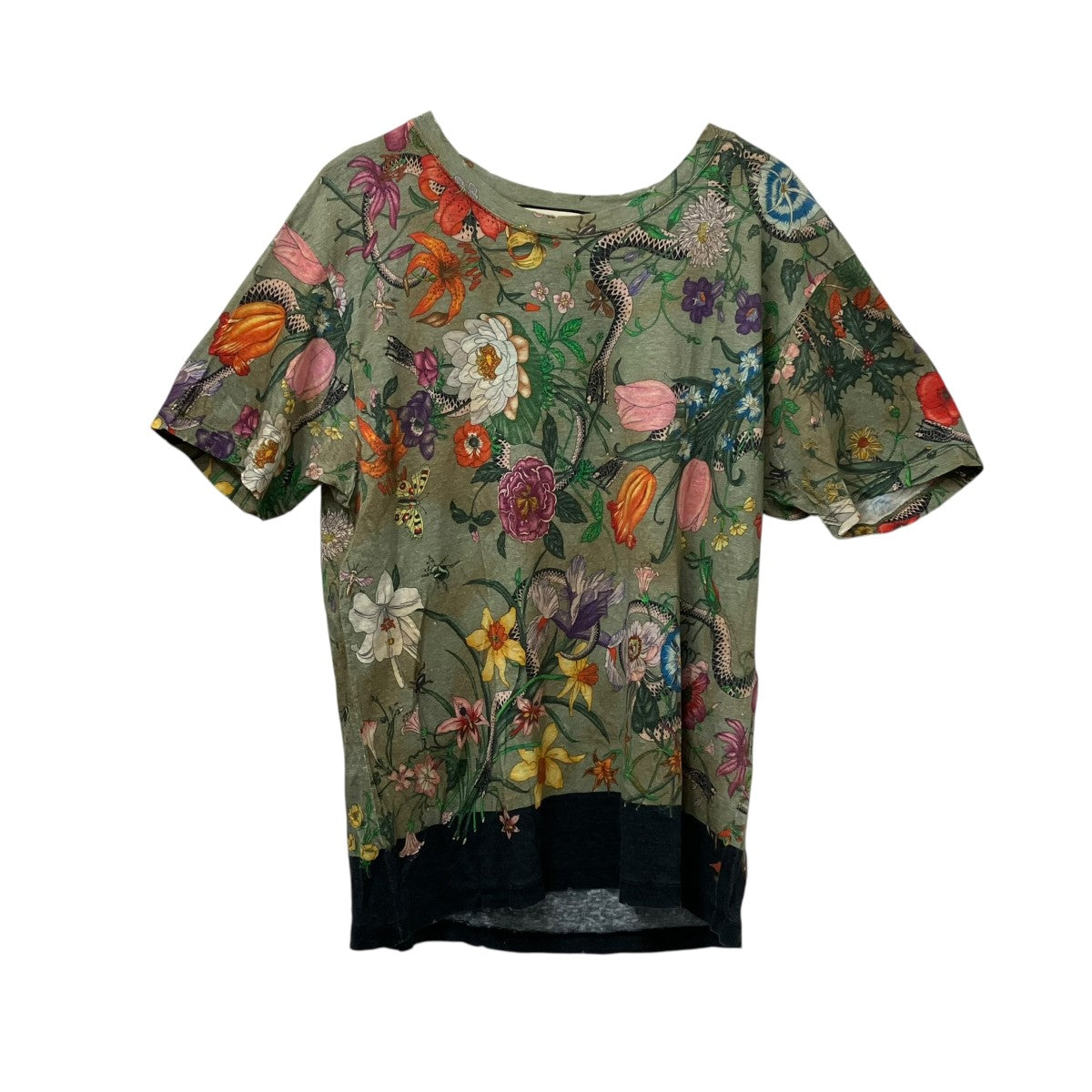 GUCCI(グッチ) 半袖Tシャツ グリーン サイズ XS｜【公式】カインドオル