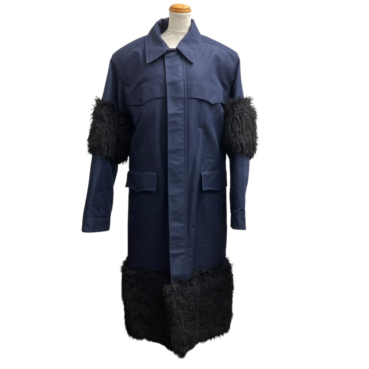 PRADA(プラダ) コートSGO099 SGO099 ネイビー サイズ S｜【公式