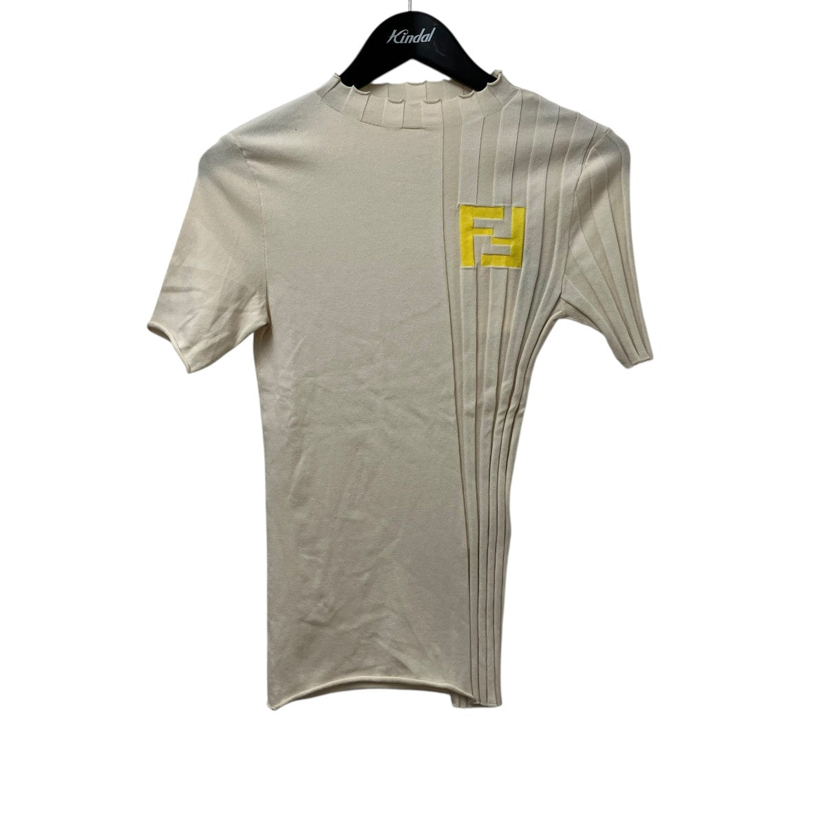FENDI(フェンディ) 半袖ニットFZXC37 FZXC37 ベージュ サイズ 38