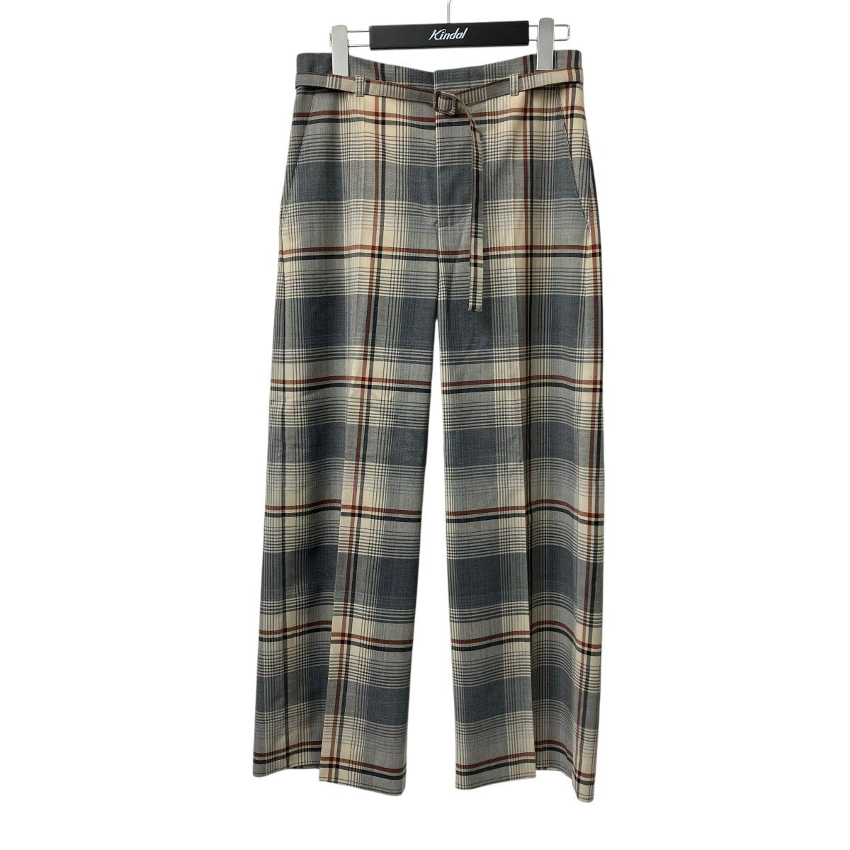 MARNI イタリア製 チェック柄 パンツ 中古・古着通販】MARNI (マルニ) チェックパンツ レッド サイズ:40