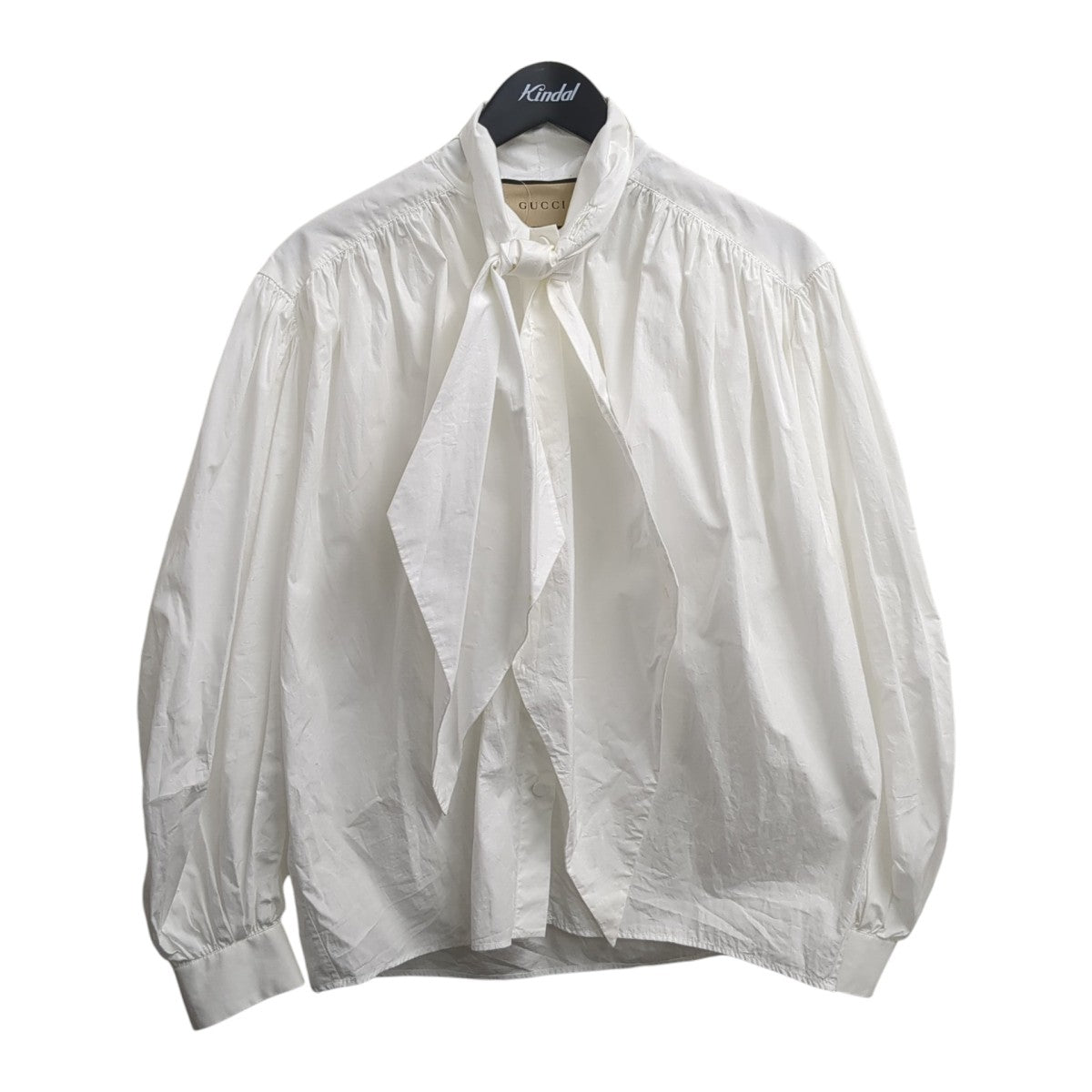 GUCCI(グッチ) ボウタイブラウス721019 ZLC02 721019 ZLC02 ホワイト