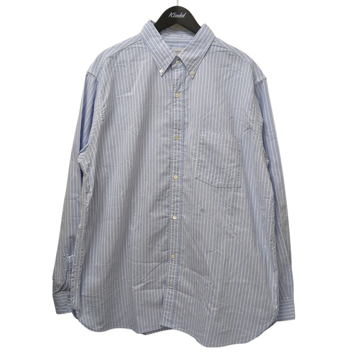 nanamica(ナナミカ) Button Down Stripe Wind ShirtシャツS25SG090