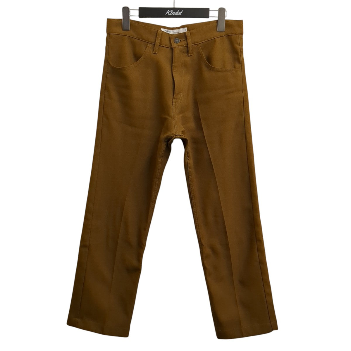 パンツ DAIRIKU 21SS Bush Detail Wool Slacks 29 DAIRIKU(ダイリク) 21SSスラックス ブラウン サイズ 29｜【公式