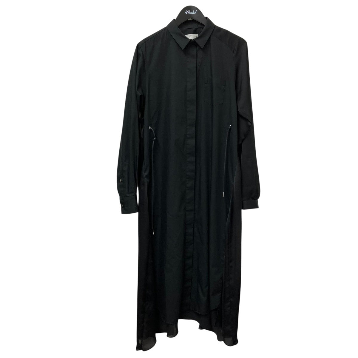 sacai(サカイ) シャツワンピース21-05825 21-05825 ブラック サイズ 4