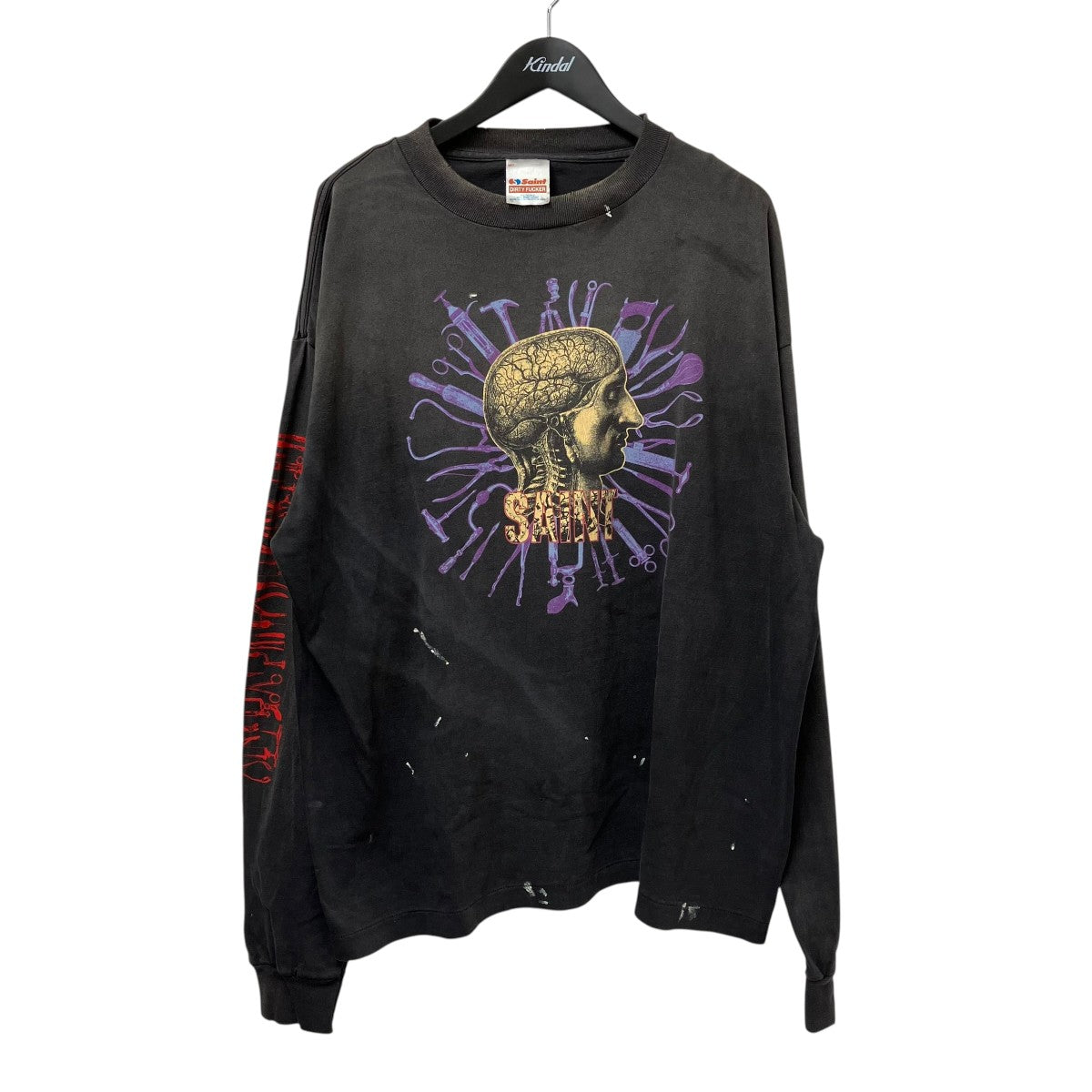 SAINT MICHAEL(セントマイケル) 26SSHEAD LS T-SHIRT長袖TシャツSM-MK8