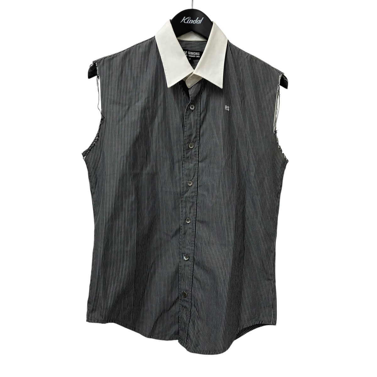 RAF SIMONS(ラフシモンズ) 03SS消費者期カットオフベスト グレー