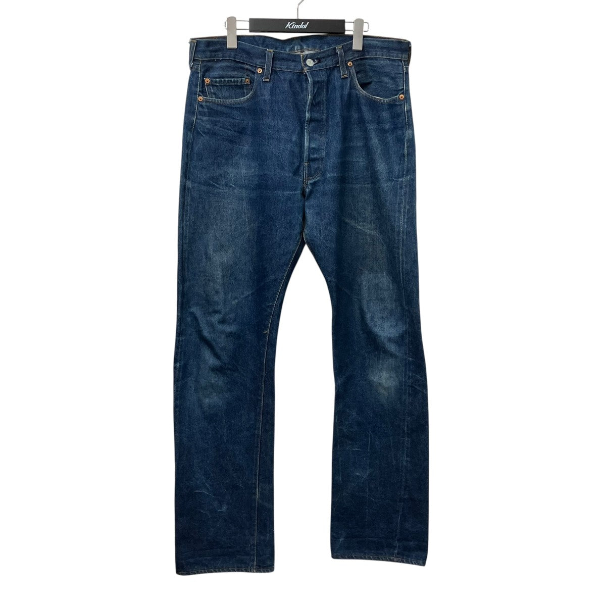 LEVI'S(リーバイス) 80s ボタン裏524 赤耳デニムパンツ インディゴ