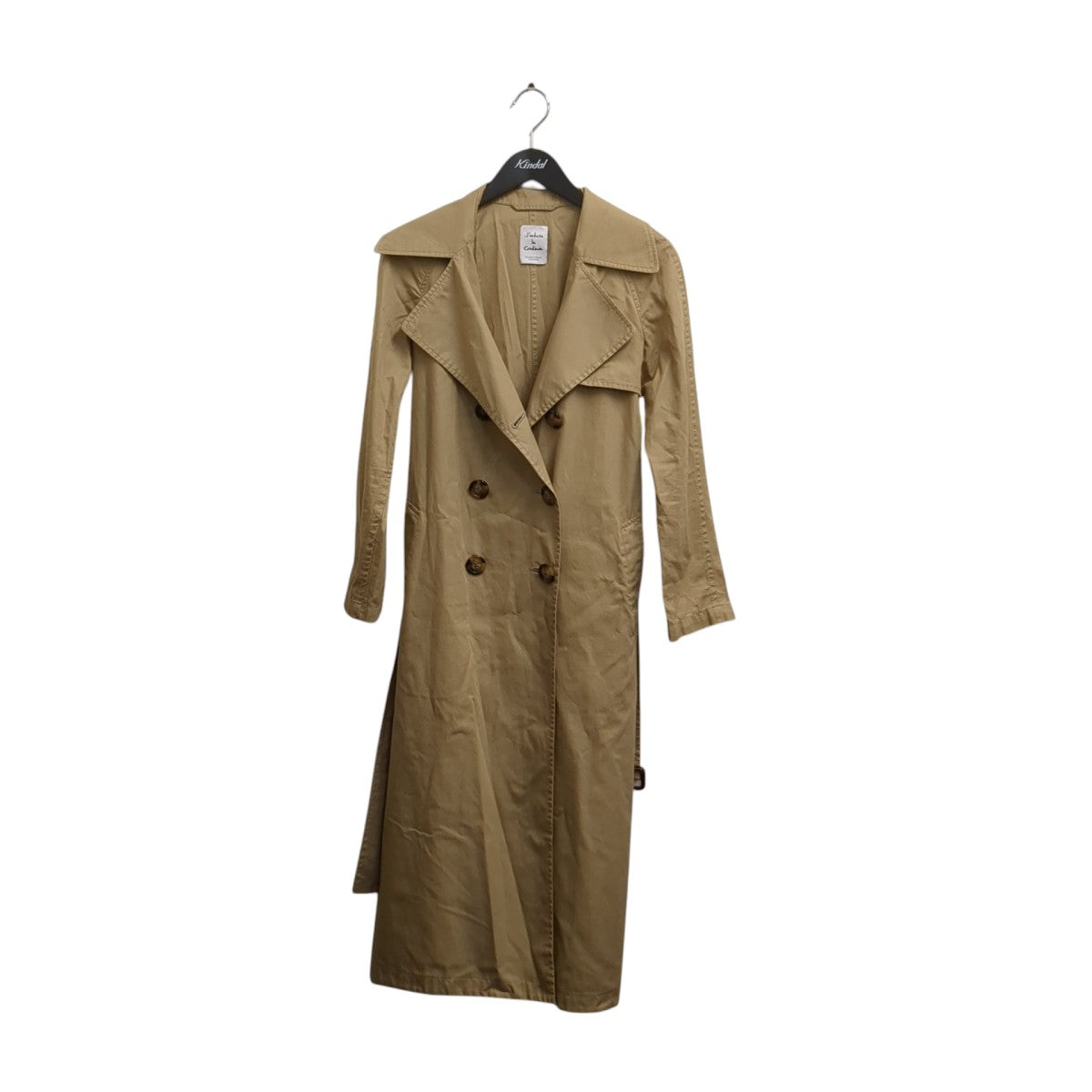 Deuxieme Classe ロング トレンチコート サイズ FREE Deuxieme Classe(ドゥーズィエムクラス) LONG TRENCH COATトレンチ