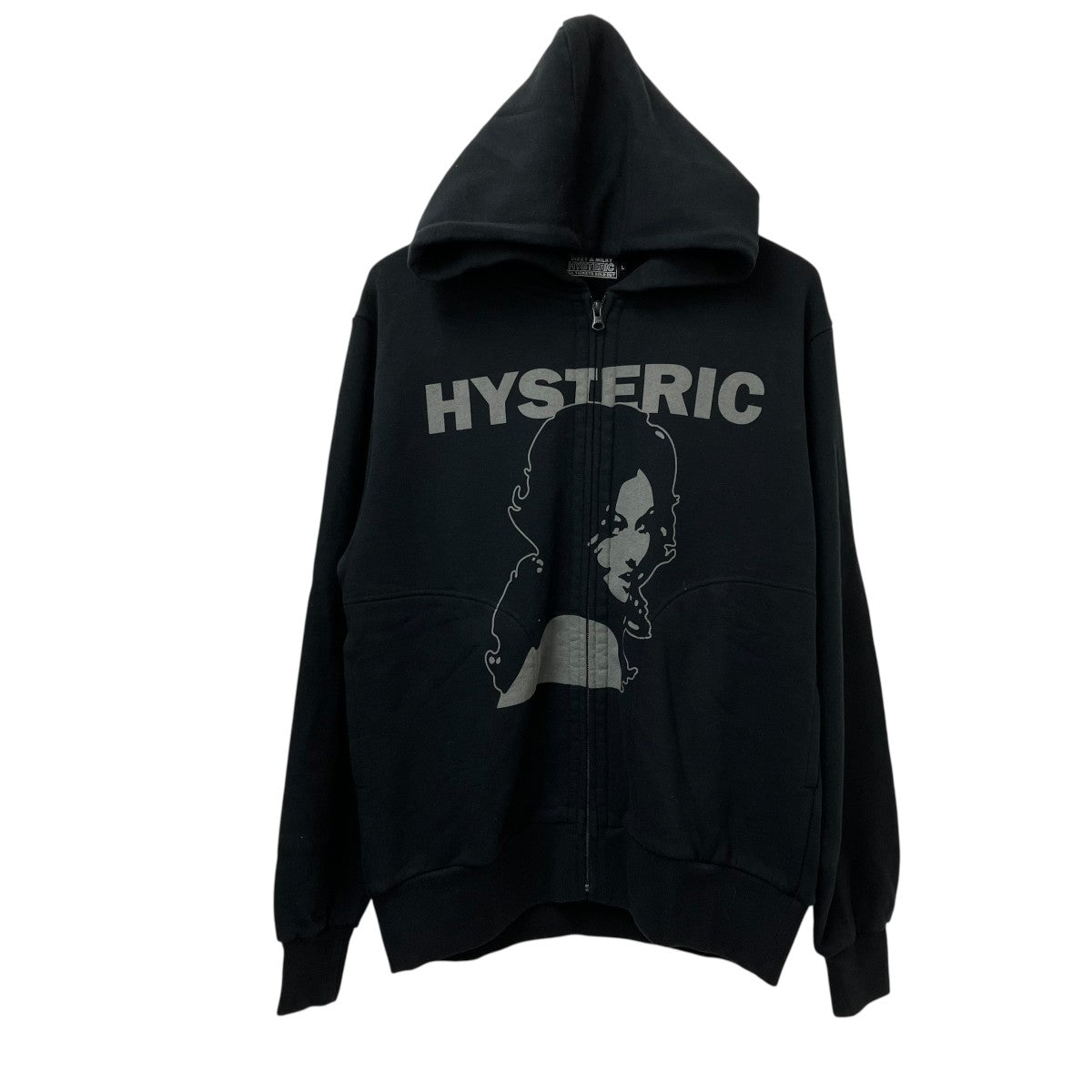 Hysteric Glamour キリストロゴ　スウェット ジップパーカー Hysteric Glamour(ヒステリックグラマー) ジップパーカー02231CF07