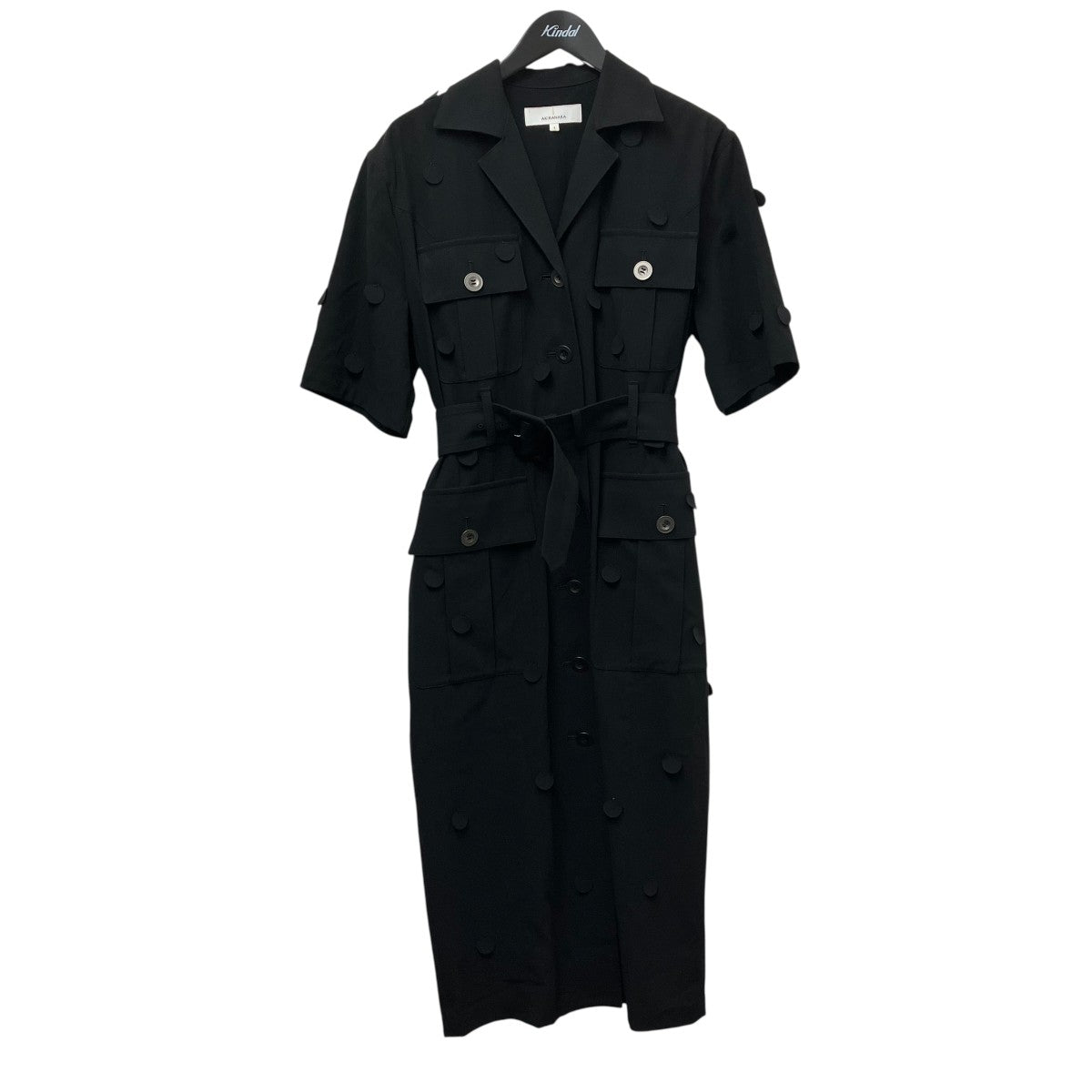 AKIRA NAKA(アキラナカ) Martha dot panel safari dressコートAR2321 
