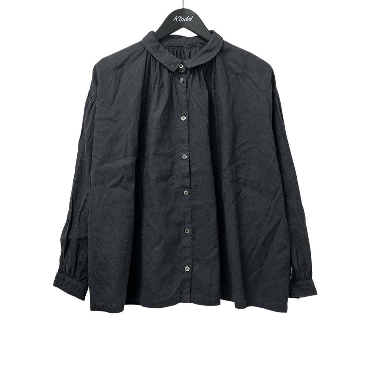 nest Robe(ネストローブ) 25AW起毛ギャザーブラウスシャツブラウス