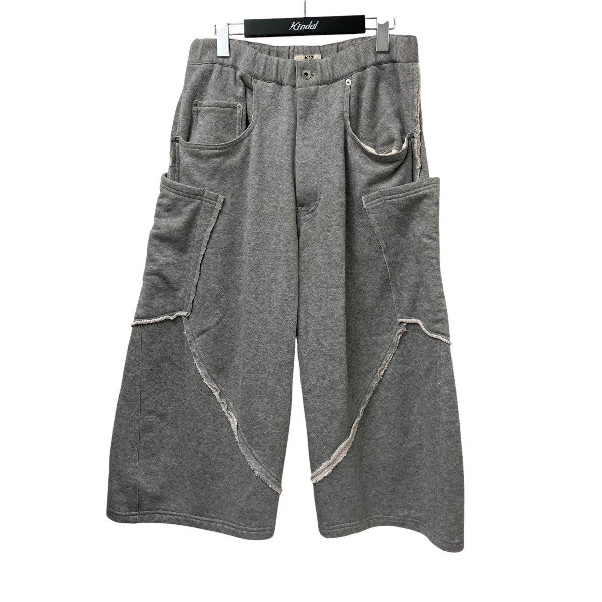 KHOKI(コッキ) Twist Cropped Pantsスウェットパンツ25ss-p-14-1 25ss