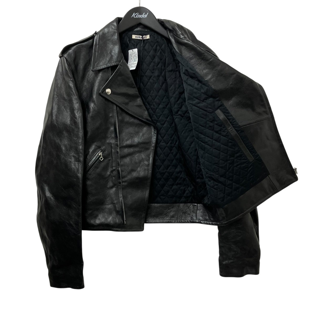 25AWLAMB LEATHER RIDERS JACKETシングルライダースジャケットA25AB02WX