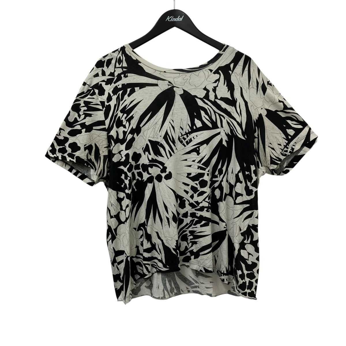 ボタニカル柄Tシャツ605234