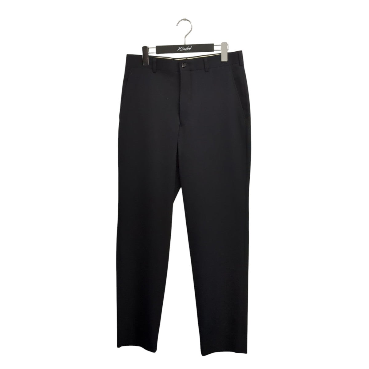 2022AW コムデギャルソン オム プリュス ギャザード ヘム パンツ 黒 S COMME des GARCONS HOMME PLUS(コムデギャルソンオムプリュス) パンツ
