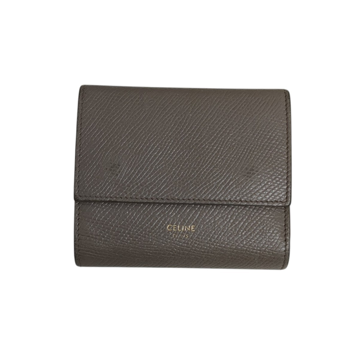 CELINE(セリーヌ) Small Trifold Wallet財布 グレージュ｜【公式 