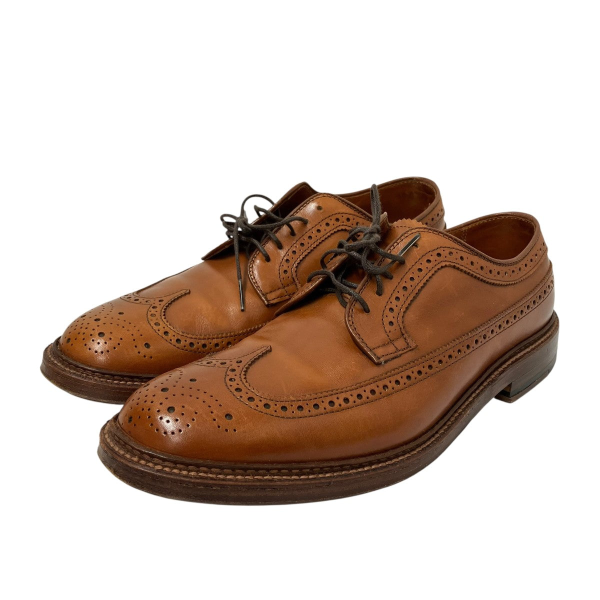 Destination Ailleurs(中古品) ALDEN(オールデン) Long Wing Blucherレザーシューズ979 979 ブラウン