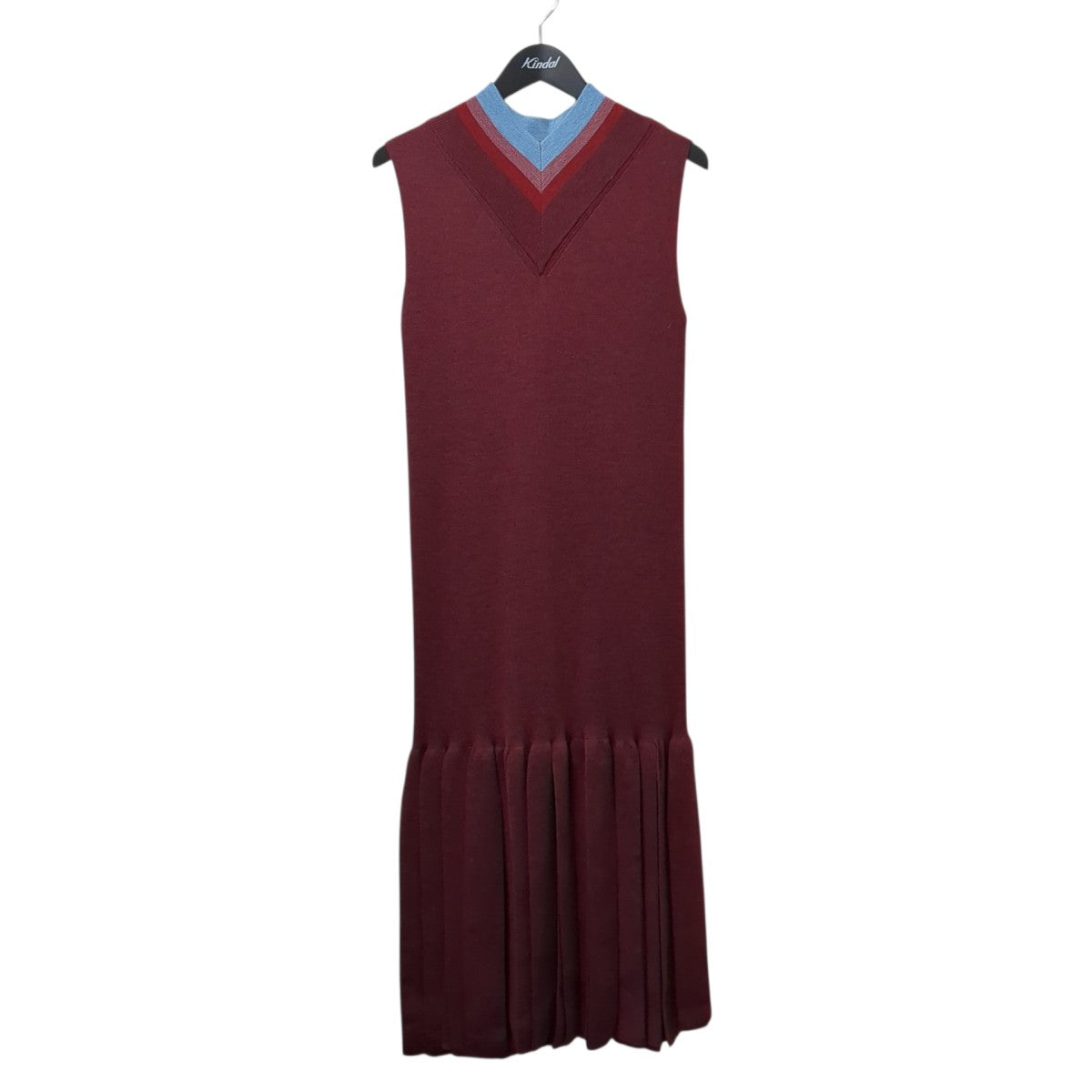ワンピースTP92-XH207 Fringe knit dress