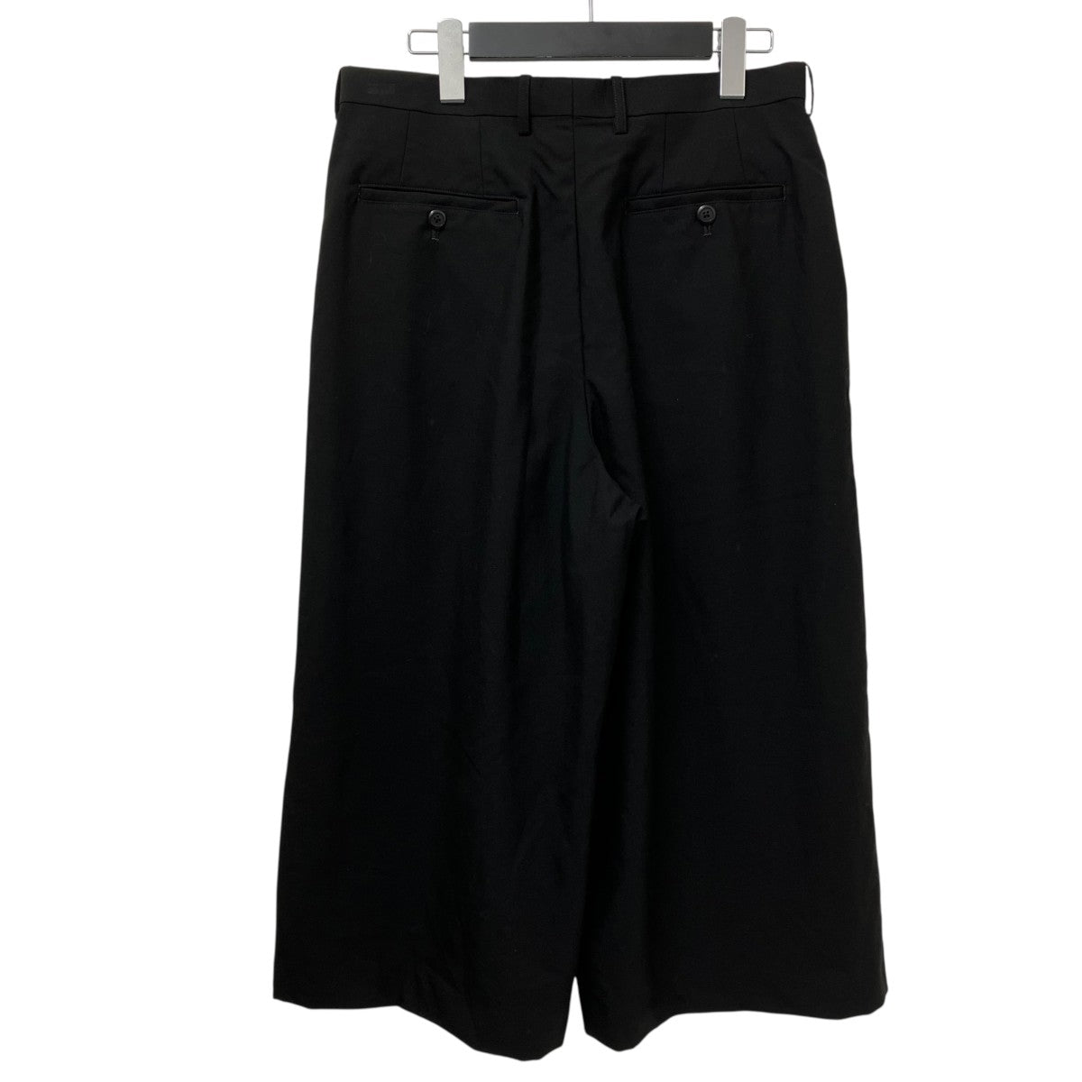 WOOL GABARDINE FRONT VENTS CROPPED PANTSハーフパンツ2126-558