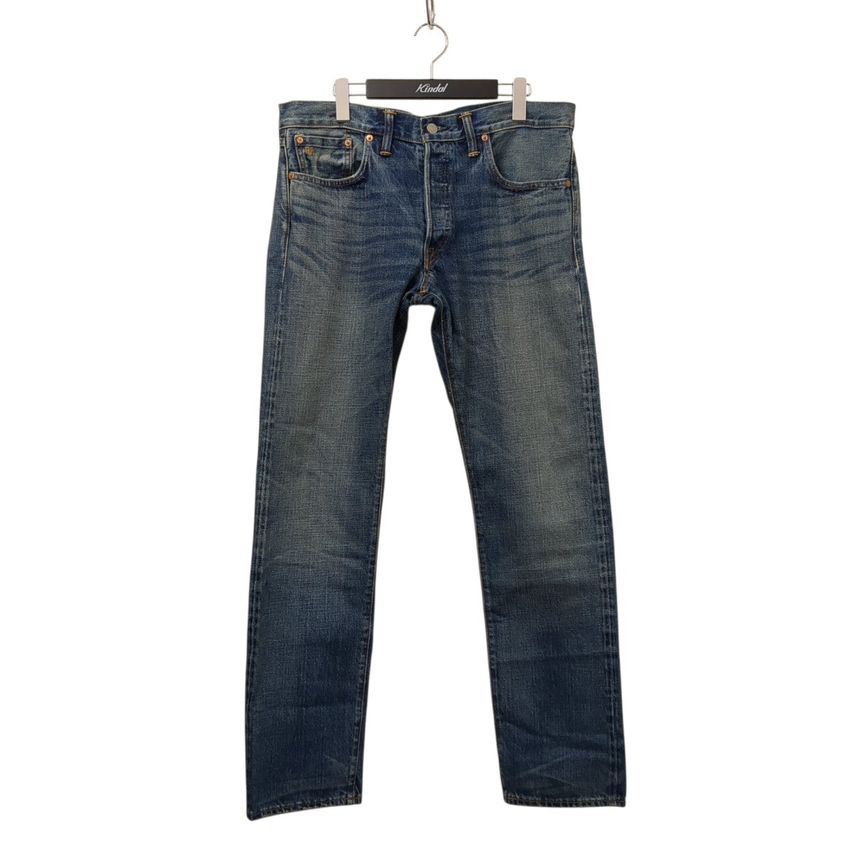 ダブルアールエル RRL インディゴ側章入りパンツ L RRL(ダブルアールエル) デニムパンツ782504838033 782504838033