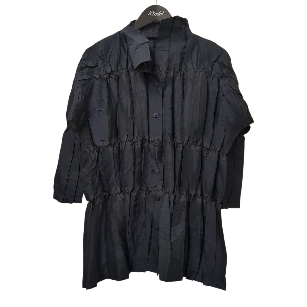 ISSEY MIYAKE(イッセイミヤケ) シャツIM11FD204 IM11FD204 ネイビー