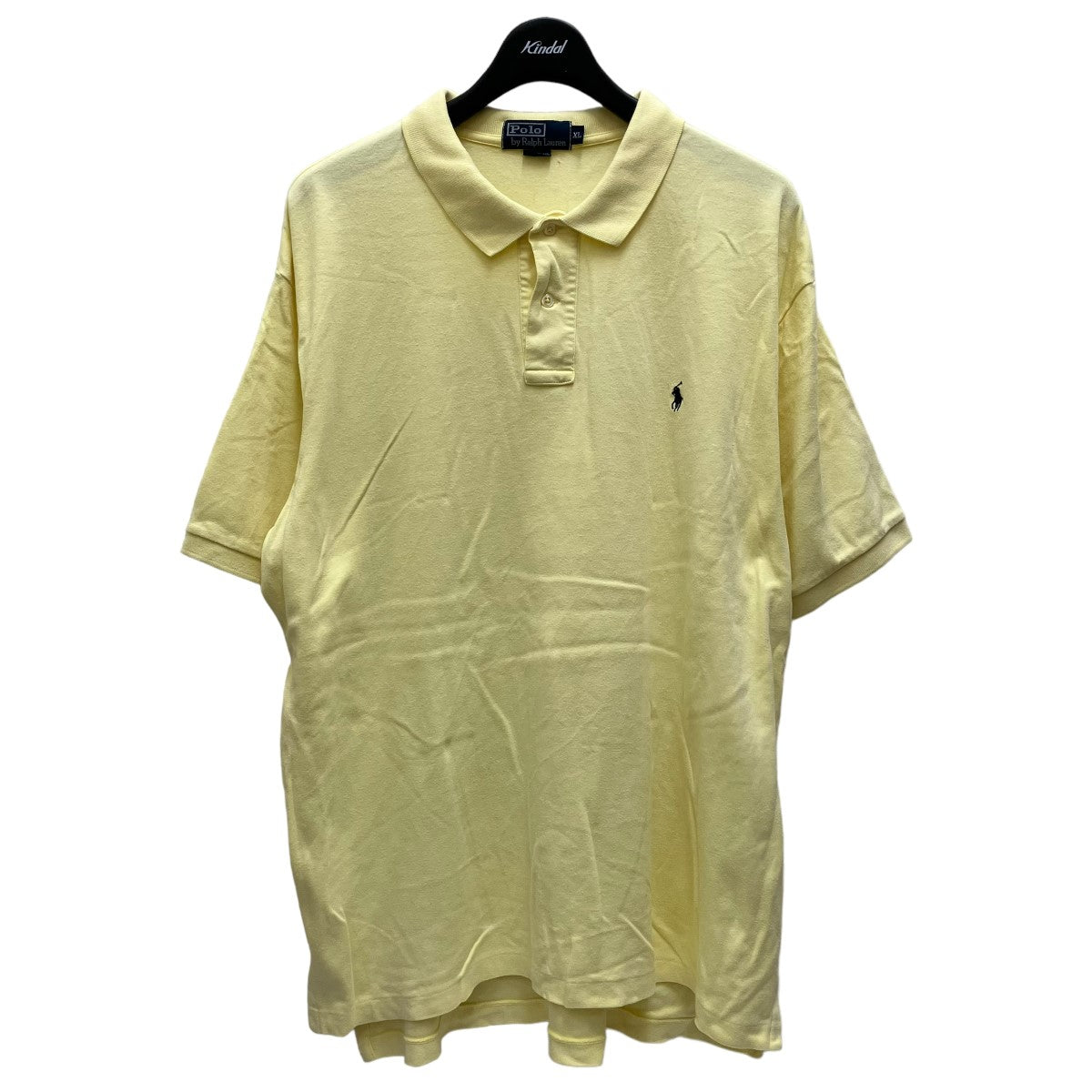 POLO RALPH LAUREN(ポロラルフローレン) ポロシャツ イエロー サイズ L｜【公式】カインドオルオンライン  ブランド古着・中古通販【kindal】