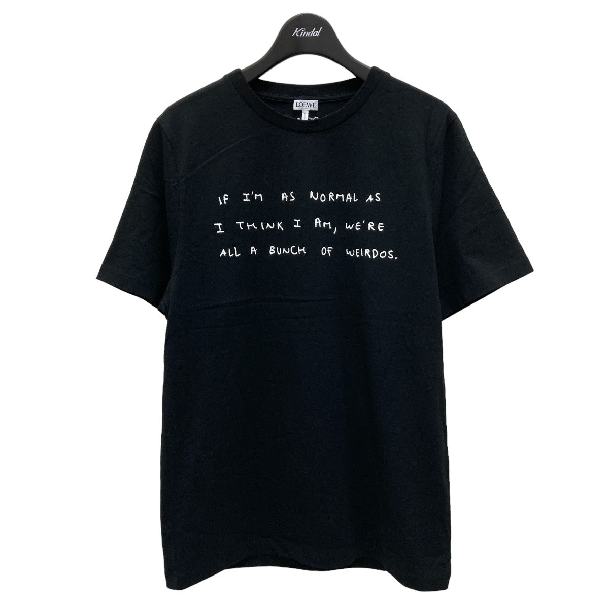 LOEWE(ロエベ) プリントＴシャツS359333XCI S359333XCI ブラック サイズ XS｜【公式】カインドオルオンライン  ブランド古着・中古通販【kindal】