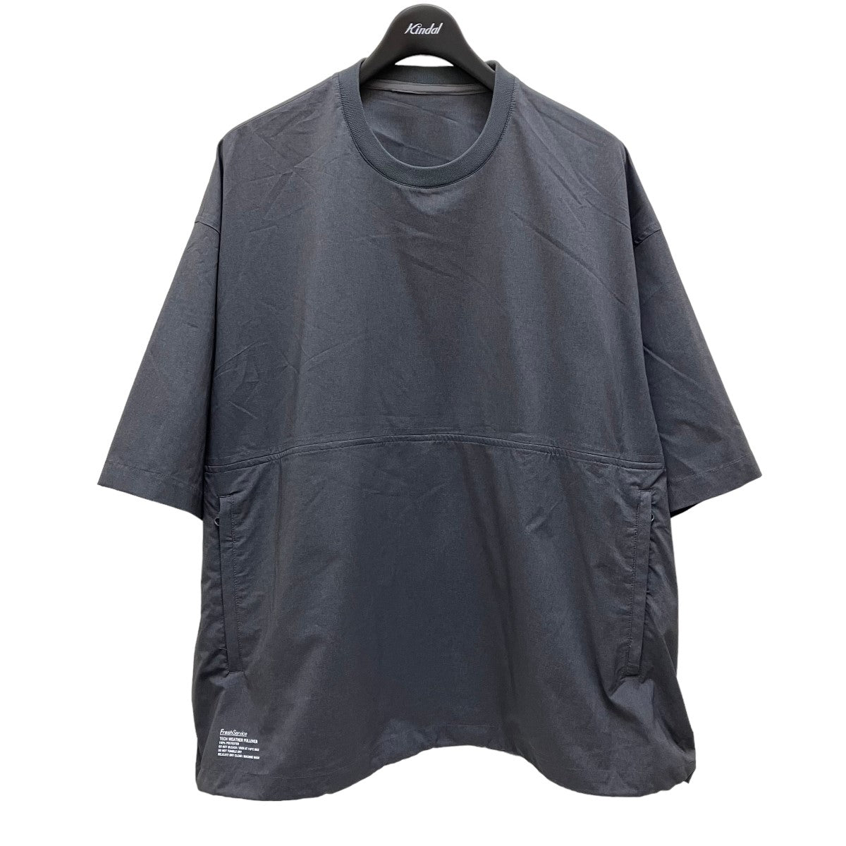 FreshService(フレッシュサービス) TECH WEATHER PULLOVER　プルオーバーシャツFSW-23-PO 103  FSW-23-PO 103 グレー サイズ L｜【公式】カインドオルオンライン ブランド古着・中古通販【kindal】