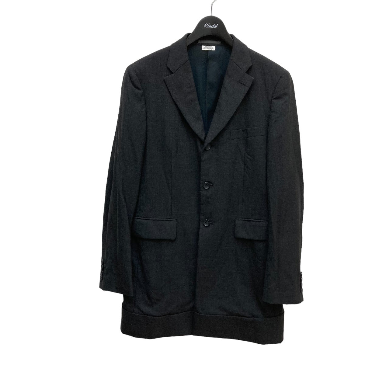 COMME des GARCONS HOMME DEUX(コムデギャルソンオムドゥ) 23SS テーラードジャケット DK-J042 DK-J042  グレー サイズ Ｍ｜【公式】カインドオルオンライン ブランド古着・中古通販【kindal】