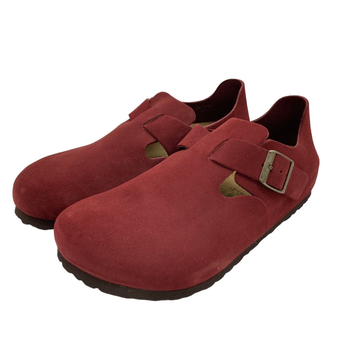 BIRKENSTOCK(ビルケンシュトック) LONDON BS シューズ レッド サイズ ...