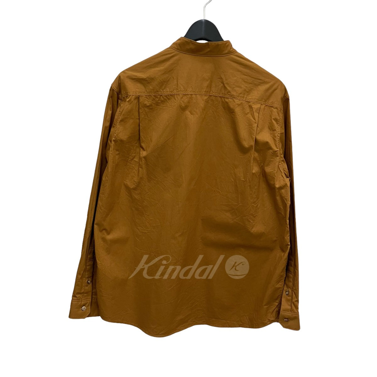 Asymmetry Cargo Pocket Band Collar Shirts SH-02