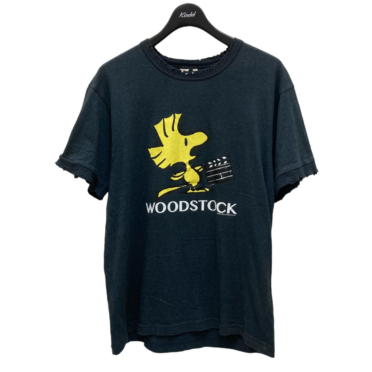 DAIRIKU(ダイリク) ×PEANUTS WOODSTOCK Silk Trim Tee　Tシャツ 21SS P-1 グレー サイズ  L｜【公式】カインドオルオンライン ブランド古着・中古通販【kindal】