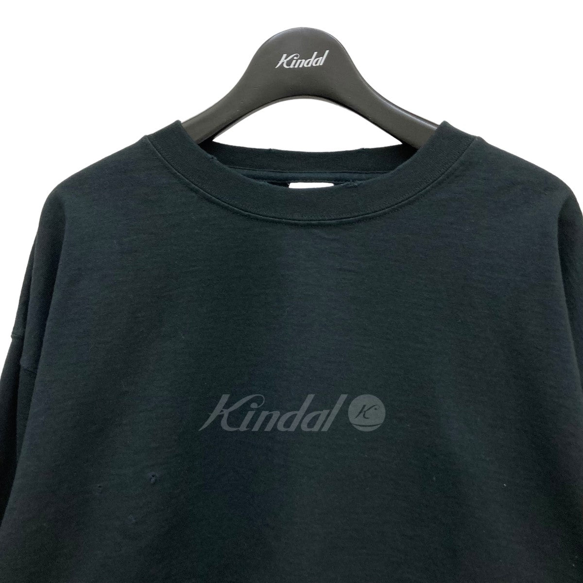 長袖Tシャツ ダメージ加工