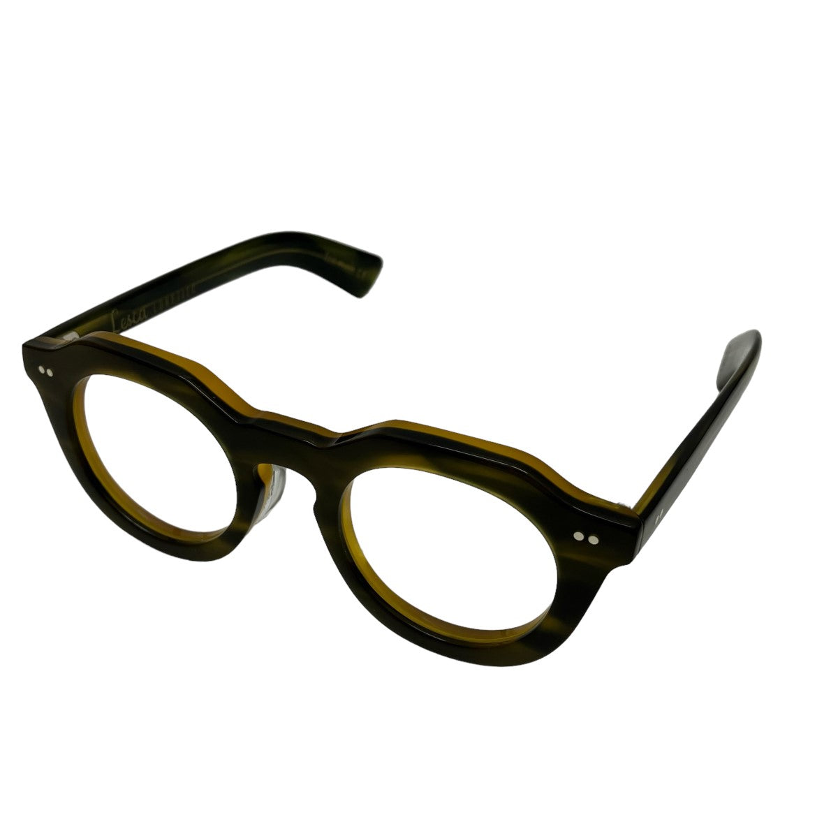 LESCA(レスカ) 眼鏡 TORO カーキ サイズ 12｜【公式】カインドオルオンライン ブランド古着・中古通販【kindal】