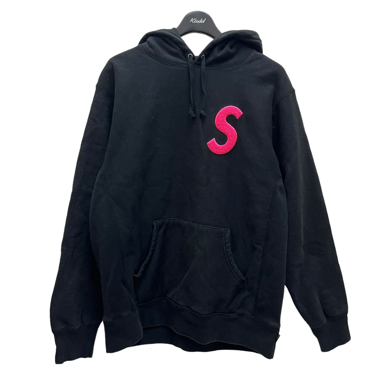 Supreme(シュプリーム) S Logo Split Hooded Sweatshirtスウェットパーカー ブラック サイズ  L｜【公式】カインドオルオンライン ブランド古着・中古通販【kindal】