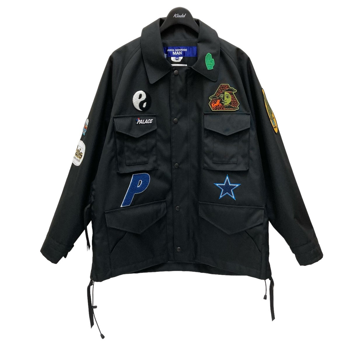 JUNYA WATANABE CdG MAN×PALACE Ｗネーム　ＪＡＣＫＥＴ WM-J013 AD2023 ブラック サイズ  S｜【公式】カインドオルオンライン ブランド古着・中古通販【kindal】