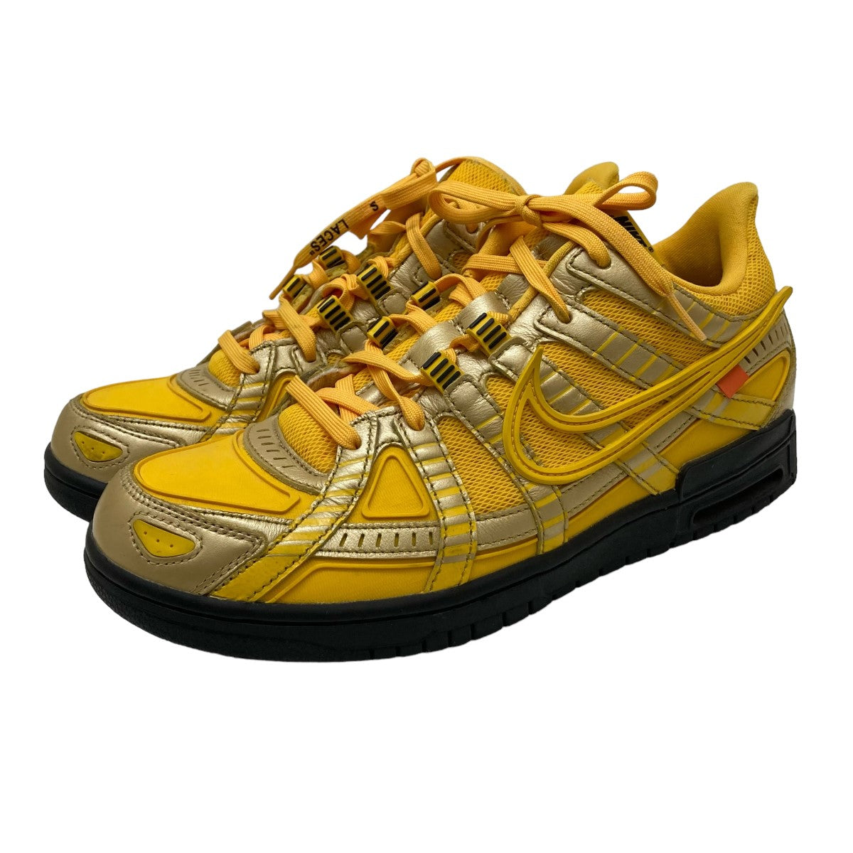 NIKE×OFFWHITE Air Rubber Dunk University Gold スニーカー CU6015-700 イエロー サイズ  28｜【公式】カインドオルオンライン ブランド古着・中古通販【kindal】