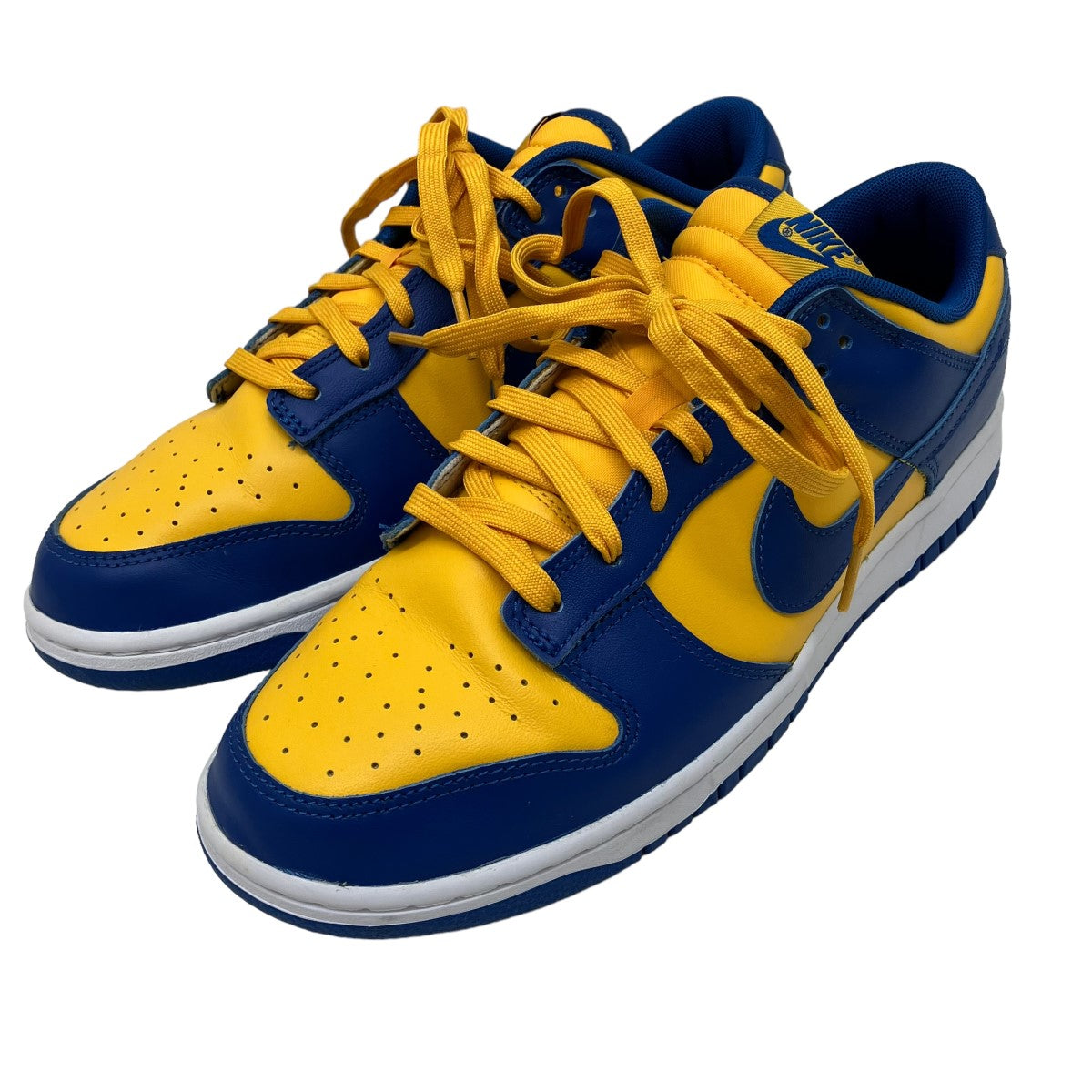 NIKE(ナイキ) Dunk Low Blue Jay and University Gold スニーカー DD1391-402 イエロー×ブルー  サイズ 13｜【公式】カインドオルオンライン ブランド古着・中古通販【kindal】